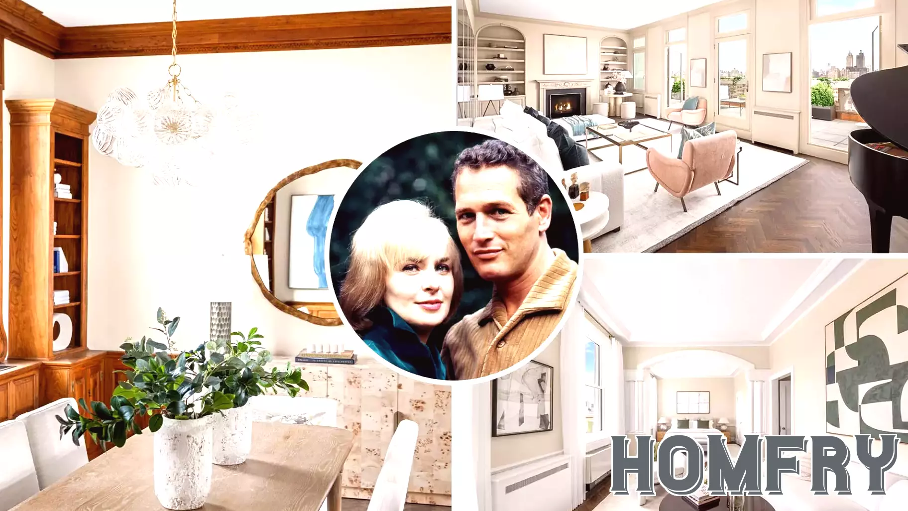 Paul Newman and Joanne Woodward's Luxurious Penthouse Hits the Market